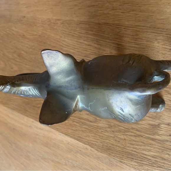 Vintage solid brass elephant - Picture 5 of 8